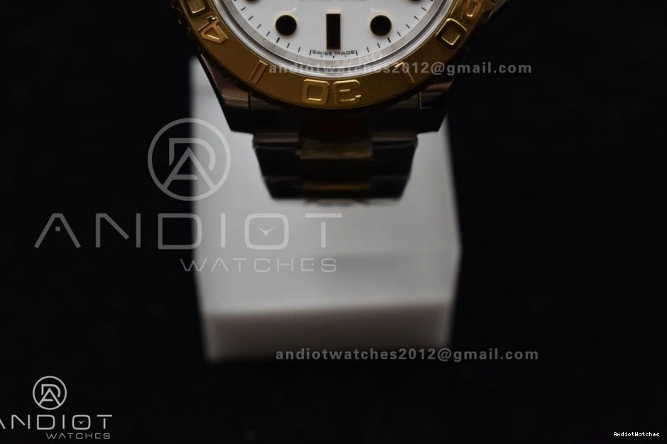 GMF Reliable on Best White Plated SS 1202 Dial YG 116623 YG Edition Yacht-Master Bracelet SA 0921